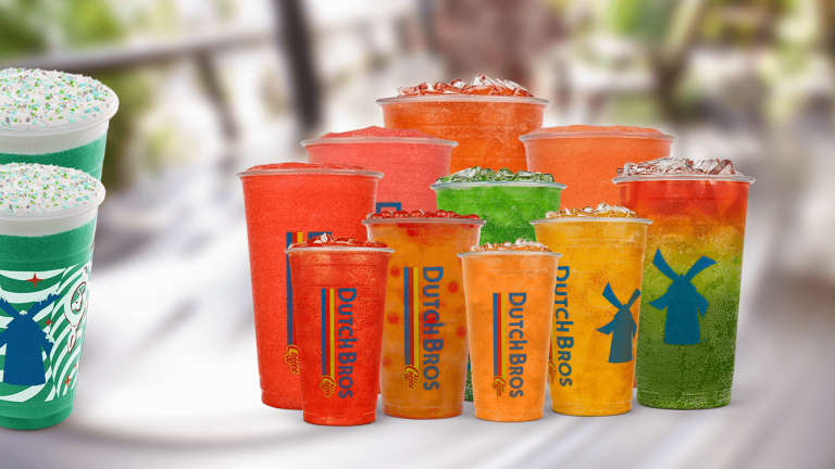 Dutch Bros Rebel Energy Drink Menu with Prices