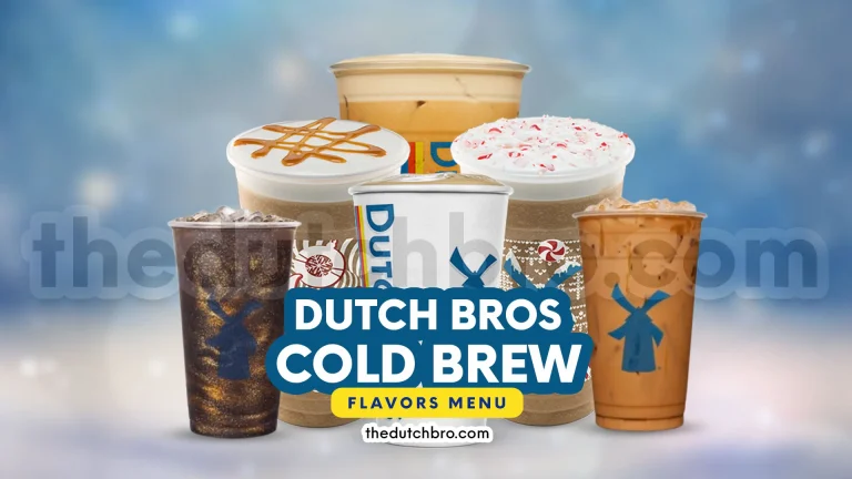 Dutch Bros Cold Brew Flavors Menu
