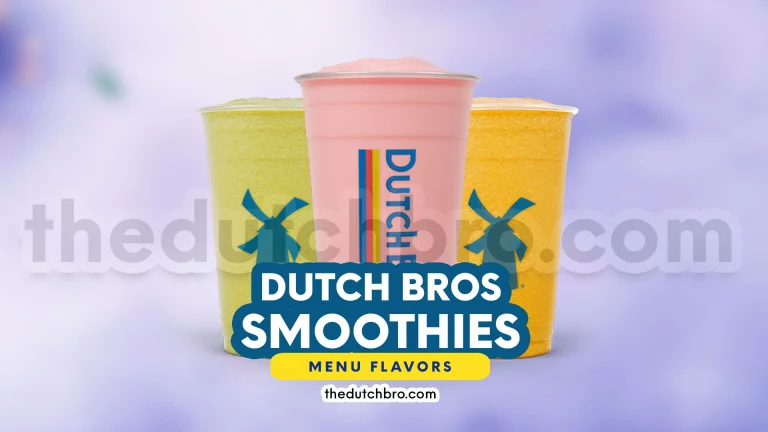 Dutch Bros Smoothies menu