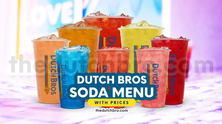 Dutch Bros Soda Menu Prices